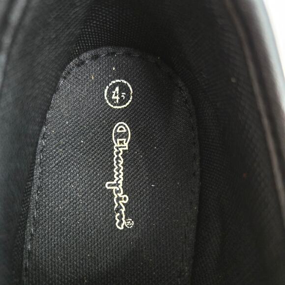 Women's Champion Black/Pink/Silver Sneakers with Adjustable Strap Size 4.5 - Picture 10 of 10